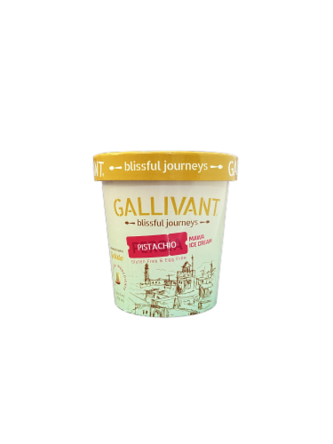 Gallivant® Pistachio Mawa Ice Cream Perspective: front