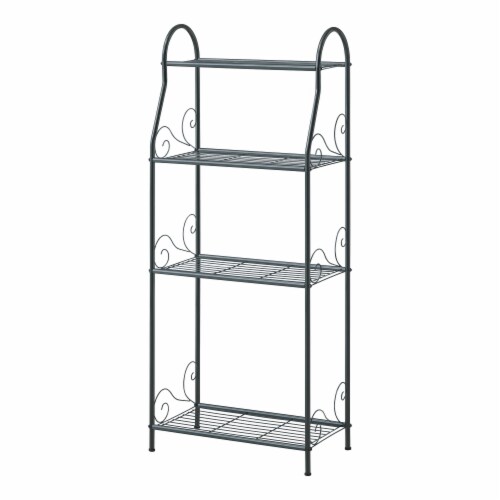 Plant stand 4 shelf Perspective: front