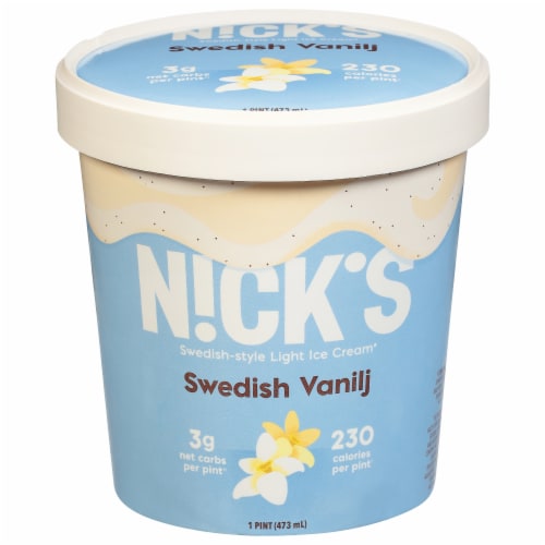 Nick’s Swedish Vanilj Light Ice Cream