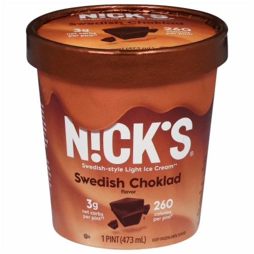 Nick's Swedish Choklad Light Ice Cream