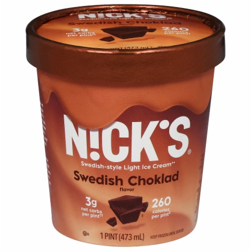 Nick’s Swedish Choklad Light Ice Cream