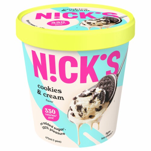 Nick's® Swedish-Style Cookies and Kram Light Ice Cream Pint, 1 pt