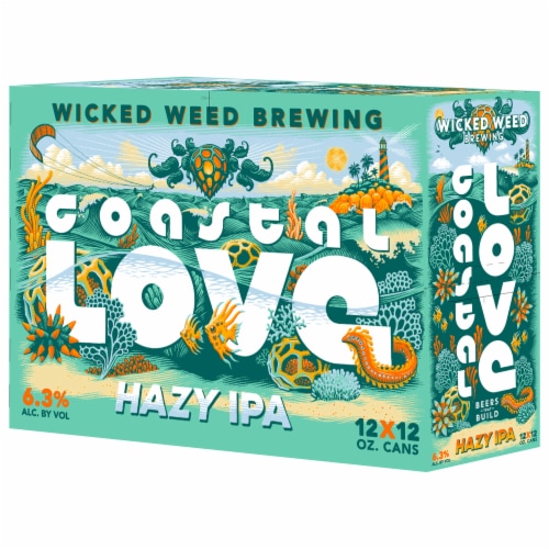 Wicked Weed Brewing Coastal Love Hazy IPA