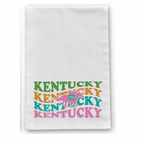 Barrel Down South 150th Anniversary Towel Perspective: front