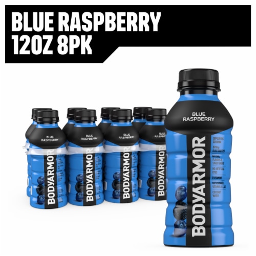 BODYARMOR Blue Raspberry Sports Drink Perspective: front