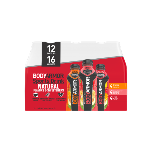 Body Armor Sports Drink Variety Pack Perspective: front