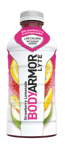 BODYARMOR Lyte Strawberry Lemonade Sports Drink Perspective: front