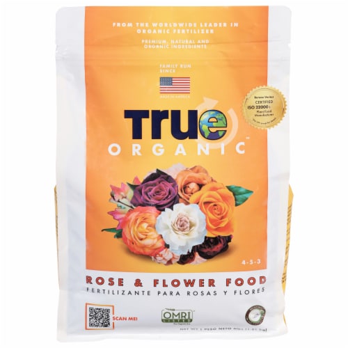 True Organic™ Rose & Flower Food Perspective: front