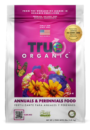 TRUE Organic™ Annual and Perennials Food Perspective: front