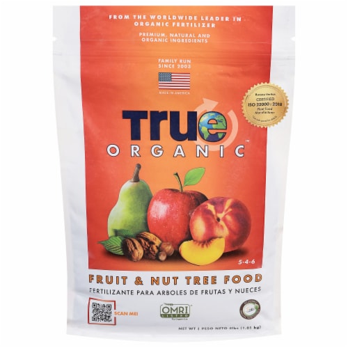 True Organic™ Fruit & Nut Tree Food Perspective: front