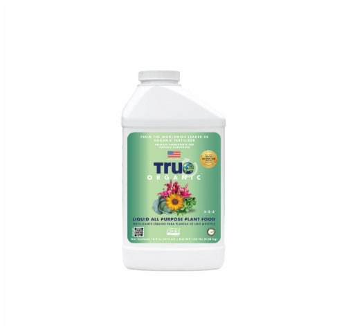 True Organic Liquid All Purpose Plant Food Perspective: front