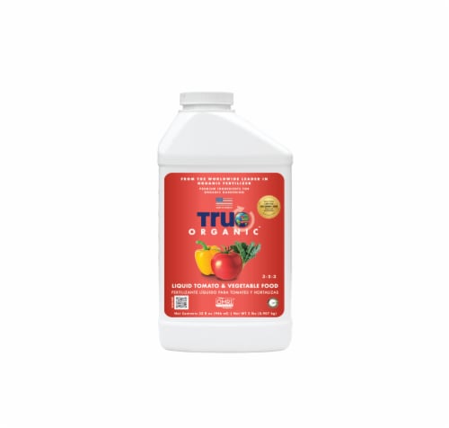 True Organic Liquid Tomato & Vegetable Food Perspective: front