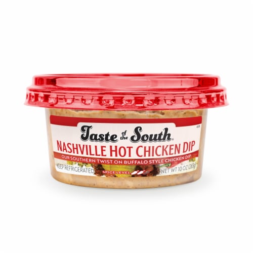 Taste of the South Nashville Hot Chicken Dip Perspective: front