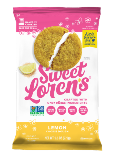 Sweet Loren's® Lemon Cookie Dough Perspective: front