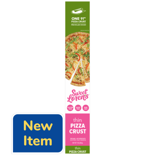 Sweet Loren's® Thin Pizza Crust Perspective: front