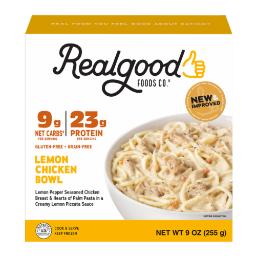 The Real Good Food® Lemon Chicken Bowl Frozen Dinner, 9 oz Harris Teeter