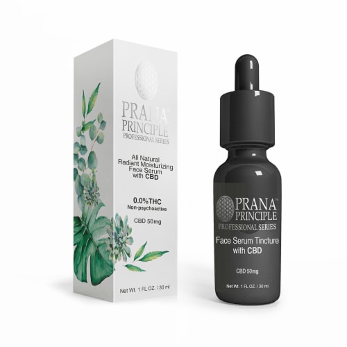 Prana™ Principle Professional Series CBD Face Serum Tincture Perspective: front