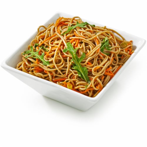 DOPE! Asian Street Fare Soba Noodle Salad Perspective: front