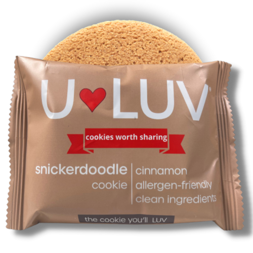 U-Luv® Snickerdoodle Cookie Perspective: front