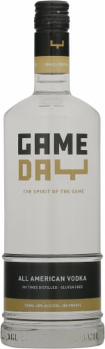 GameDay All American Vodka Perspective: front