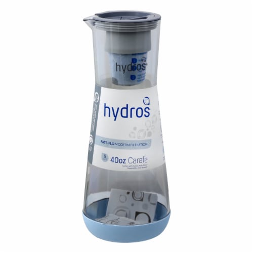 Hydros® Blue Carafe Perspective: front