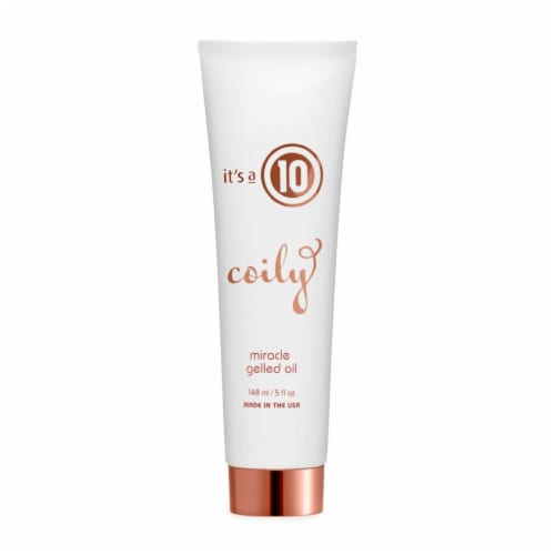 It's a 10 Coily Miracle Gelled Oil Perspective: front