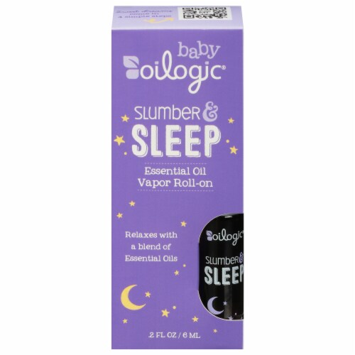 Oilogic® Baby Slumber & Sleep Roll-On Essential Oil Perspective: front