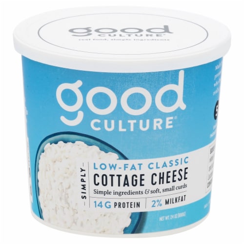 Good Culture® Low-Fat Classic Cottage Cheese Perspective: front