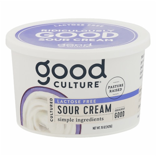 Good Culture® Lactose Free Sour Cream, 15 oz - Kroger