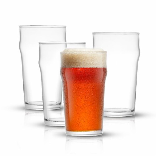 6 Pc Beer Glasses Glass Mug Pilsner Drink Cups Clear Coffee Tea