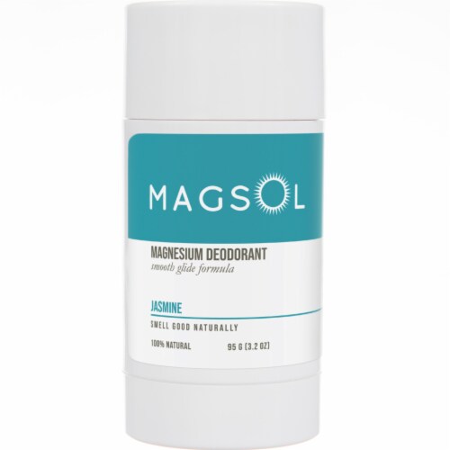 Magsol Jasmine Magnesium Deodorant Perspective: front