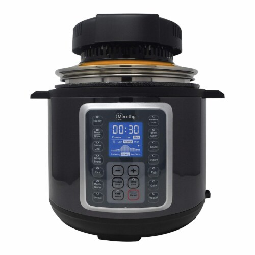 Mealthy CrispLid for Broiling and Air Frying in Pressure Cooker 6 and 8 Quart 1 Piece Harris Teeter