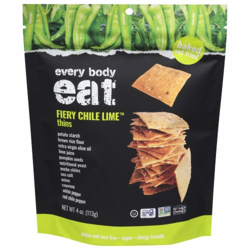 Every Body Eat® Fiery Chile Lime™ Thins Perspective: front