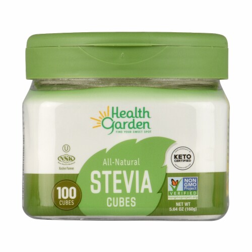 Health Garden Stevia cubes 100ct. Pack of 2 Perspective: front