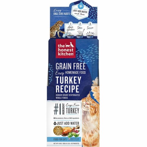 Honest Kitchen 850012047957 1 oz Grain Free Dehydrated Turkey Cat Food Pack of 10 1 Kroger