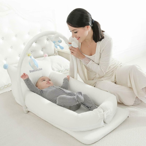 Infant sleeping in boppy lounger hotsell