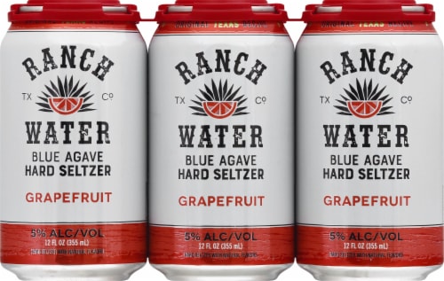 Ranch Water Agave Hard Seltzer Perspective: front