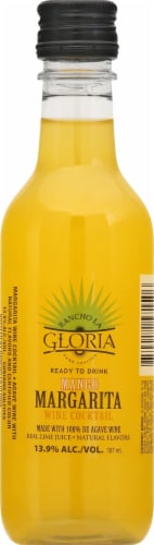 Rancho La Gloria Gloria Mango Margarita Wine Ready to Drink Cocktail Single Bottle Perspective: front