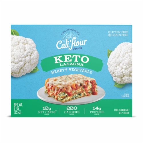 Cali'flour Foods™ Keto Vegetable Lasagna Frozen Meal Perspective: front