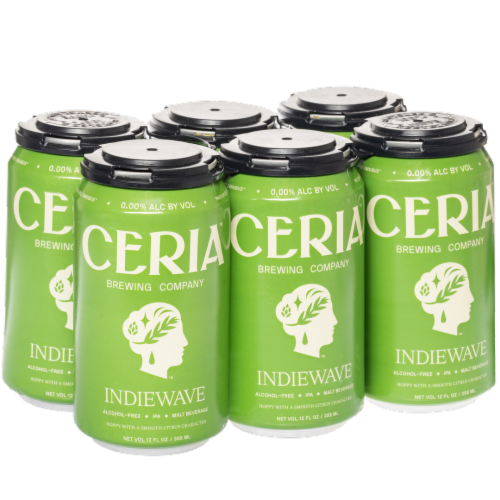 Ceria Indiewave® Alcohol-Free IPA Perspective: front