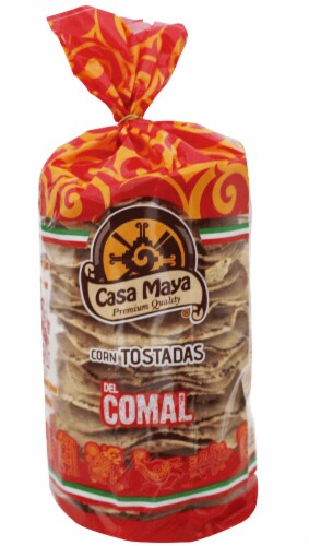 Casa Maya Corn Tostadas Del Comal Perspective: front