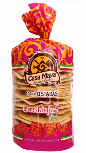 Casa Maya Guadalajara Style Corn Tostadas Perspective: front