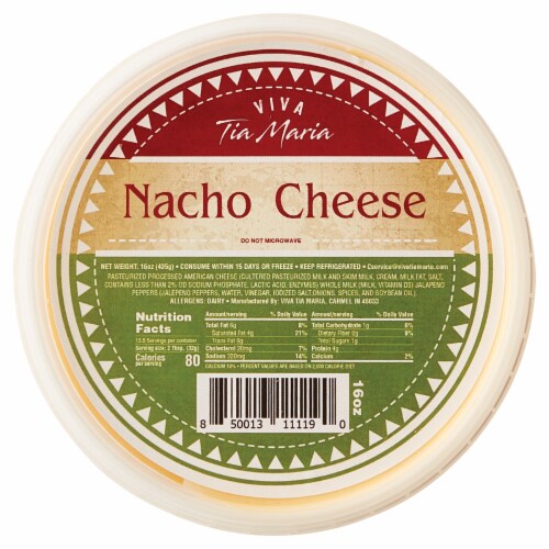 Tia Maria Nacho Cheese Dip Perspective: front