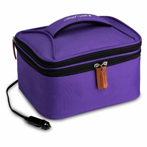 HotLogic 16801175 PUR B Food Warming Cooking Lunch Bag Tote Plus