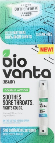 Biovanta Throat Spray Perspective: front
