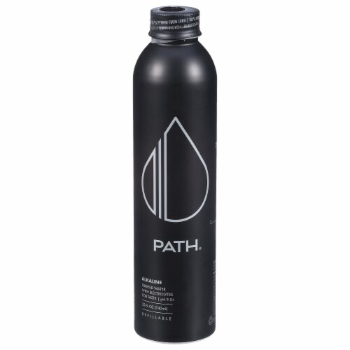Path™ Sustainable Alkaline Water Bottle Perspective: front