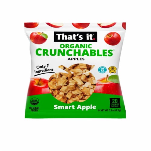 That's It® Organic Crunchables™ Apple Fruit Snack Perspective: front