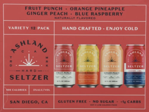 Ashland Hard Seltzer Variety Pack Perspective: front