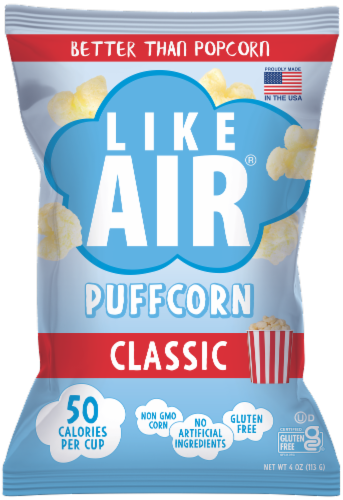 Like Air® Classic Puffcorn Chips Perspective: front