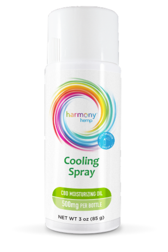Harmony Hemp™ Flexible CBD Oil Spray Perspective: front